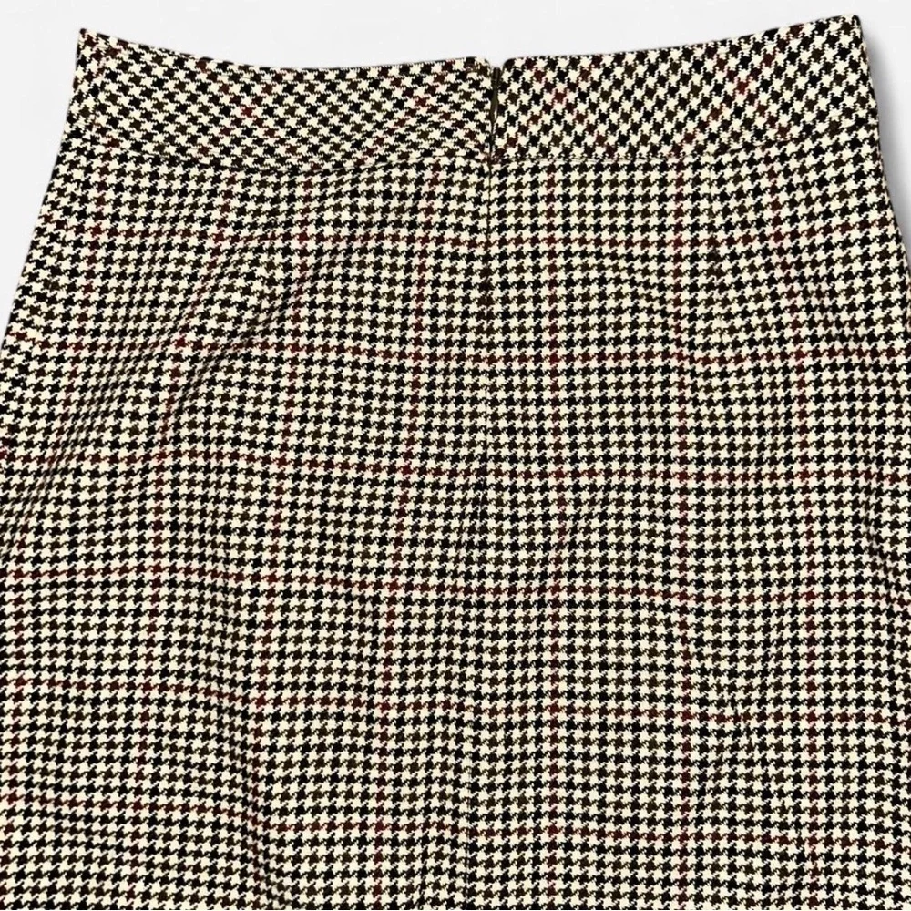 J. Crew Checkered Mini Skirt